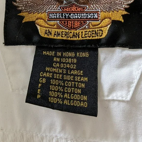 Ladies Harley Davidson Shirt - Picture 3 of 4